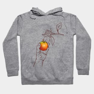 Picking apples Hoodie